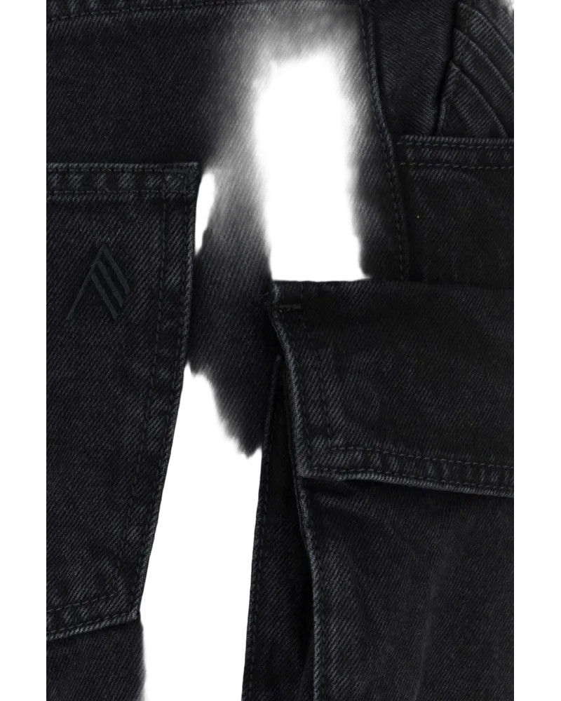 ATTICO 100 Exterior: Cotton Jean Black