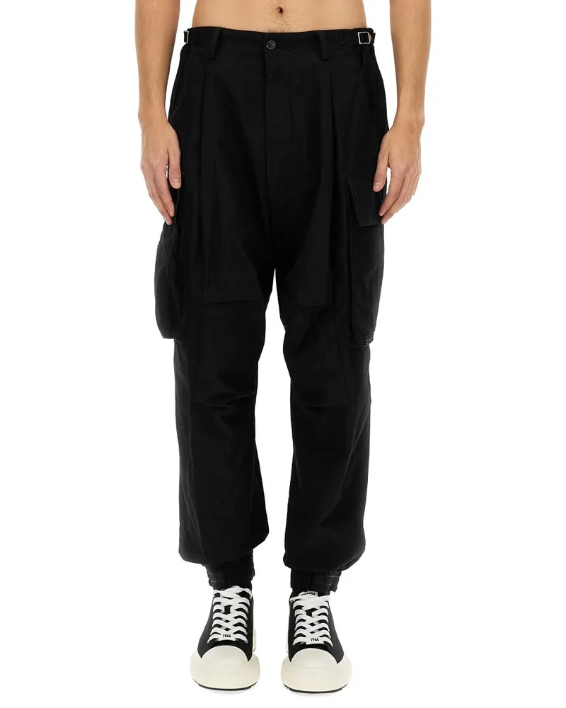 Dsquared2 Icon Cargo Pants — Black Black