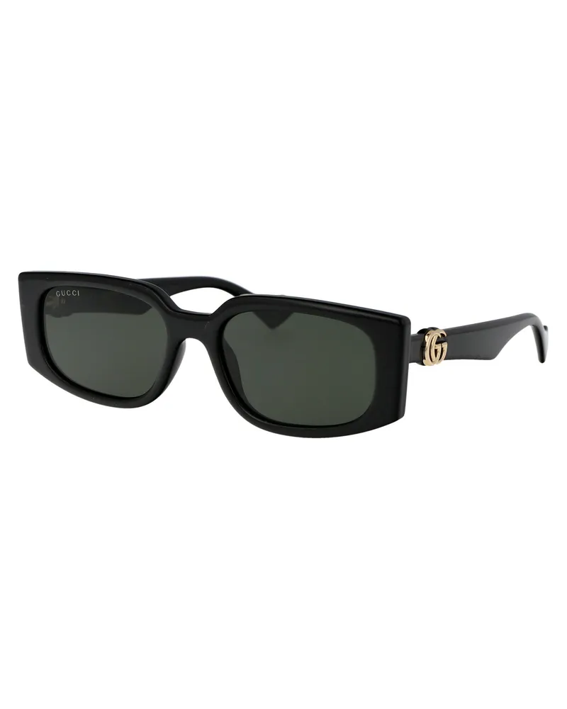 Gucci GG1534S Injected Frame Sunglasses — Black Black