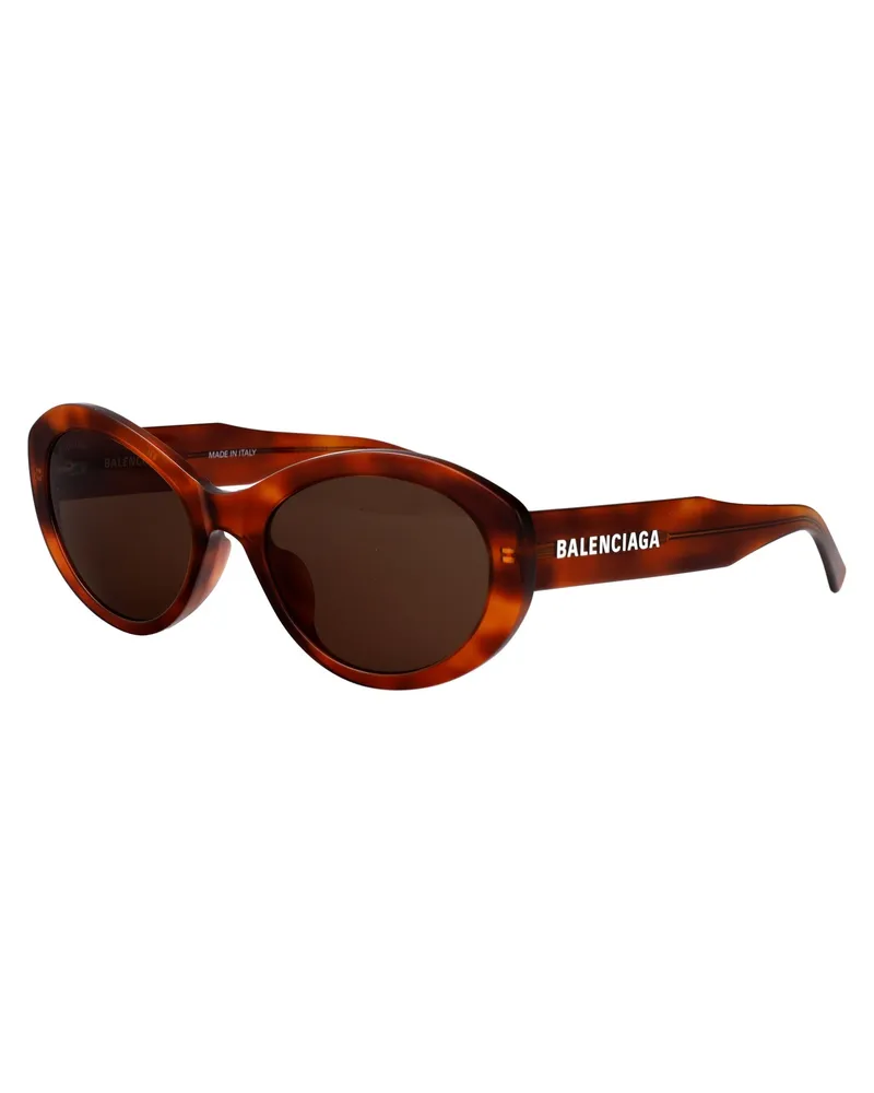Balenciaga Women's Sunglasses Bb0446s Havana Brown Acetate Brown