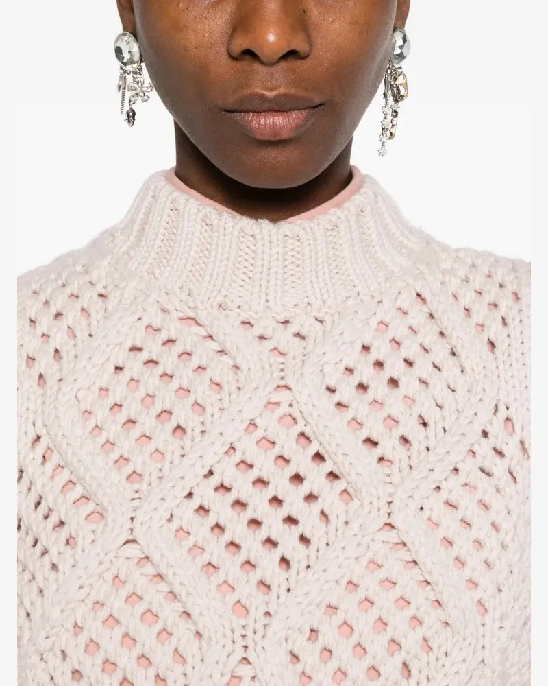 Eleventy Women Cable-Knit Sleeveless Top Aw25 W 