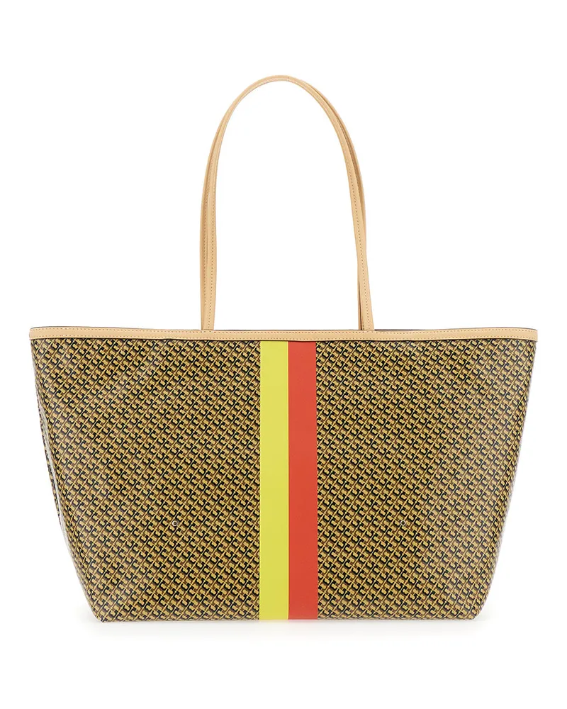 Tory Burch Women's Tote Bag The Racer Multicolour Cotton Multicolor