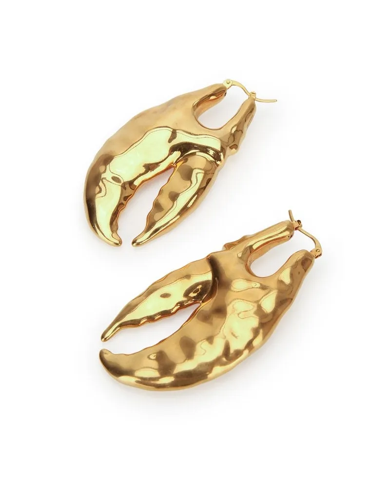 Jacquemus Boucles Earrings — Gold Gold