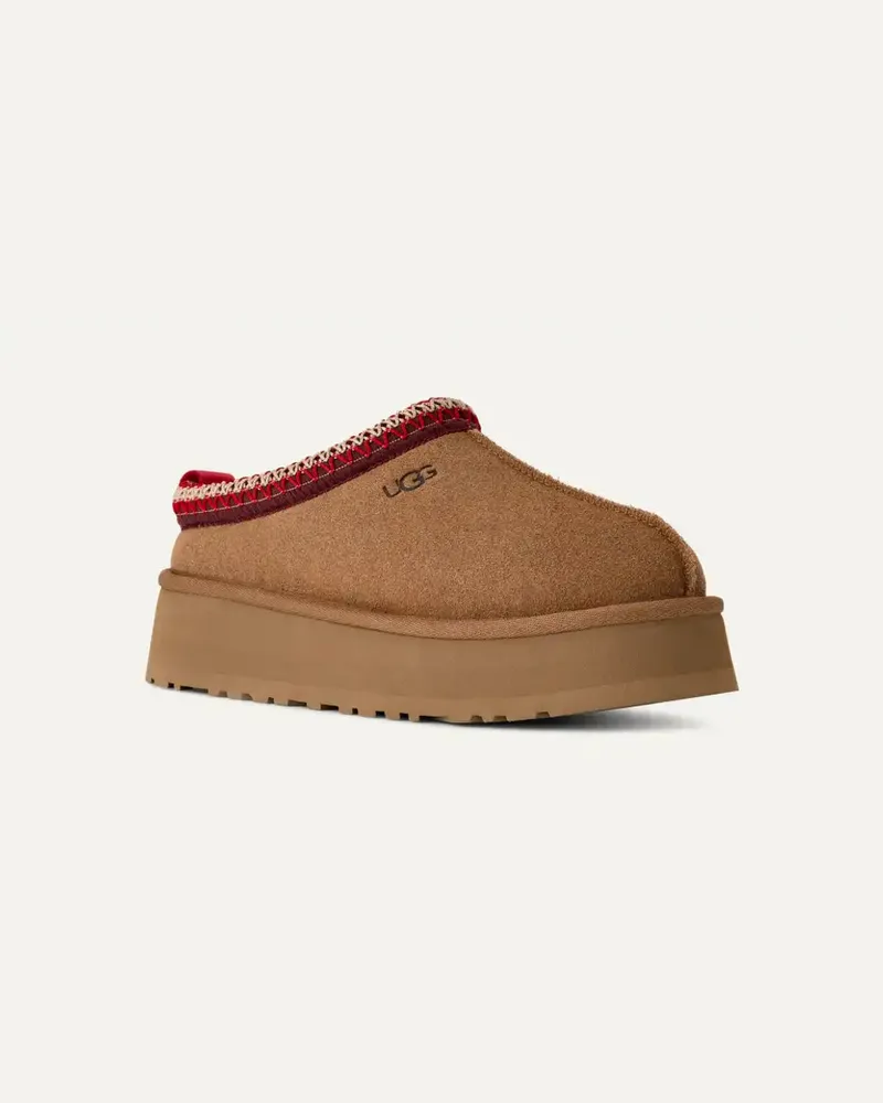 UGG Sheepskin Lined Slipper — Chestnut Chestnut