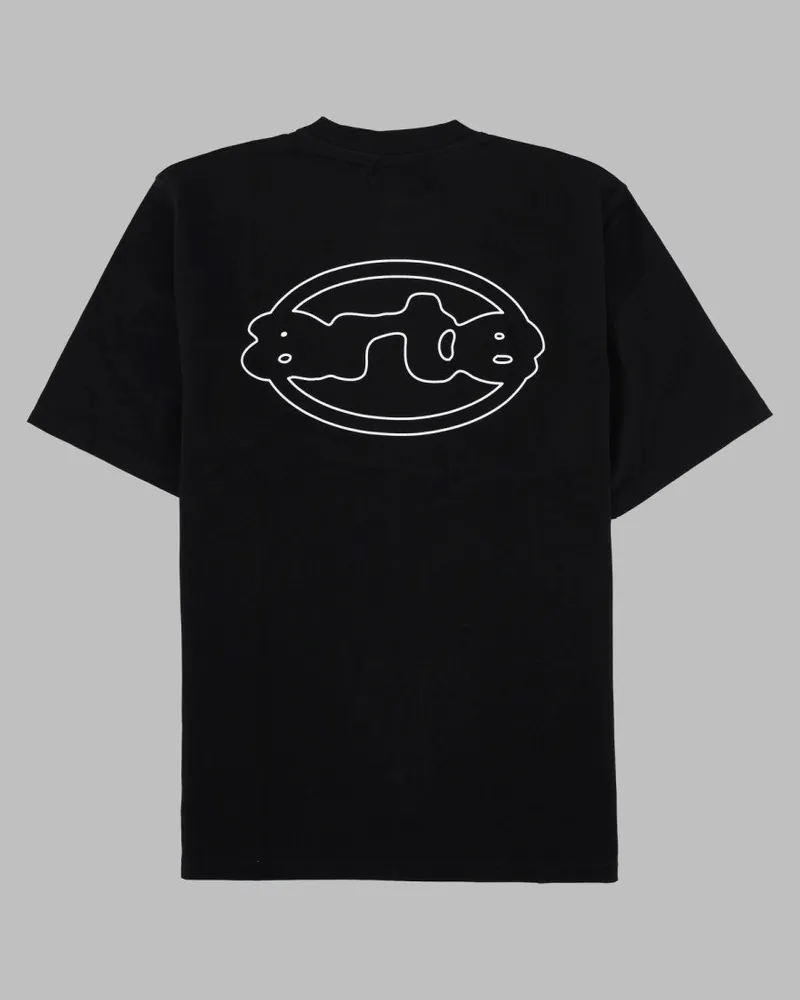 Arte Antwerp Logo Cotton T-Shirt — Black Black