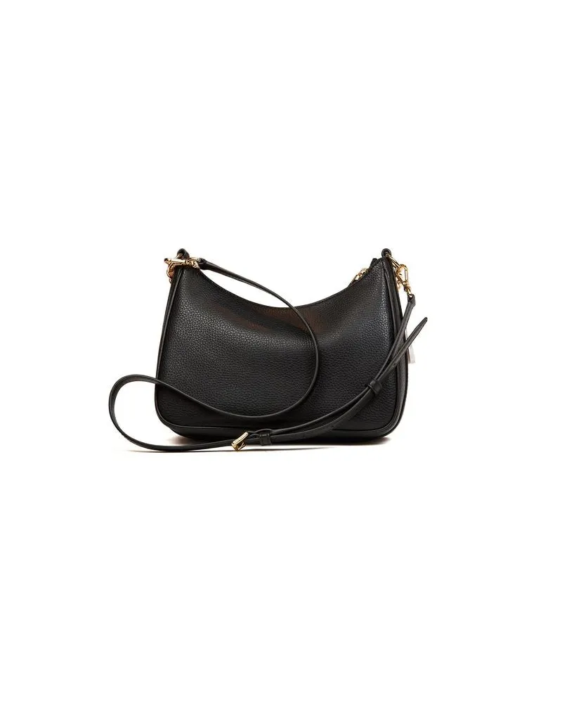 Michael Kors Women's Crossbody Bag Black Leather Crossbody-bags Black