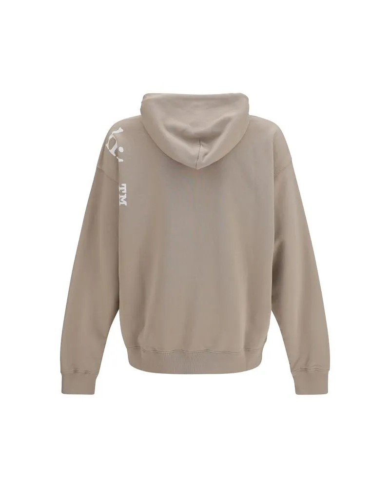 OFF-WHITE Men's Beige Cotton Sweatshirt Clothing Beige