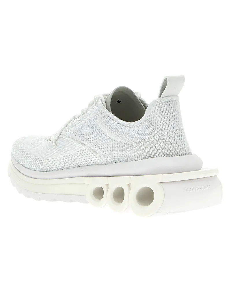 Ferragamo Mina Sneaker — White White