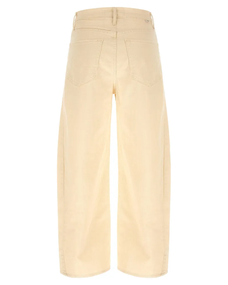 Mother Half Pipe Jeans — Ecru Ecru