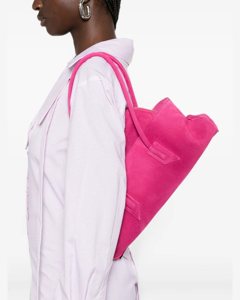 ATTICO La Passeggiata Shoulder Bag — Pink Pink
