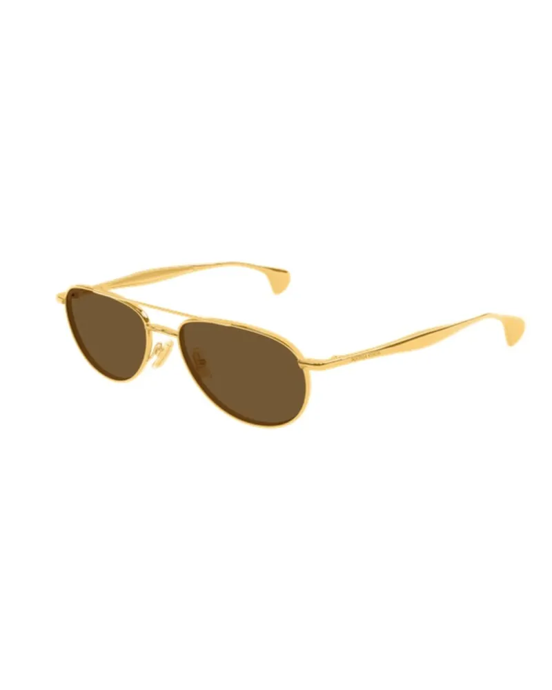 Bottega Veneta BV1419S Sunglasses — Gold Gold