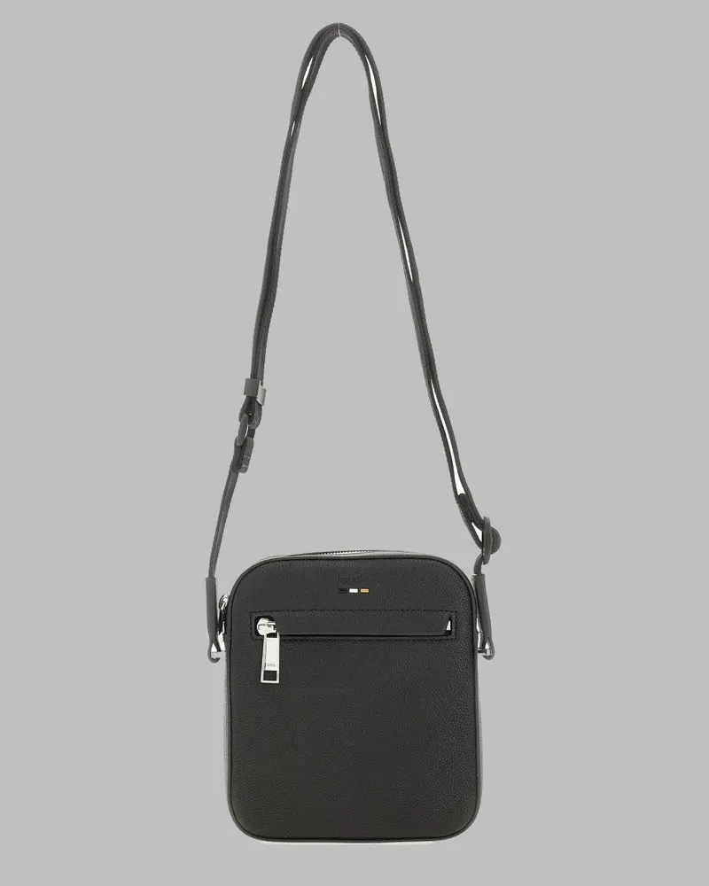 HUGO BOSS Men's Shoulder Bag Reporter Black Black