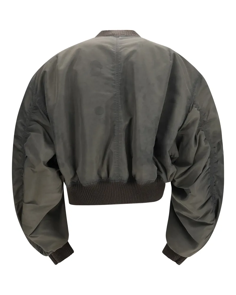 Rick Owens Bomber Jacket — Brown Brown