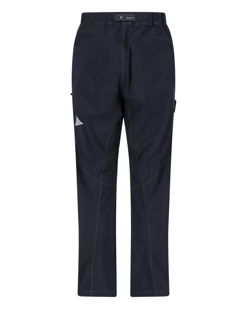 and wander Men's Trousers Black Nylon Black