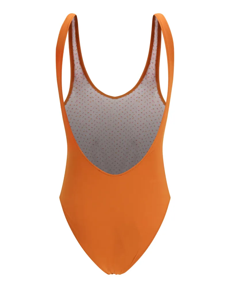 Kristina Ti Women's One-Piece Swimsuit Rust Polyamide Swimwear Sea Clothing Rust