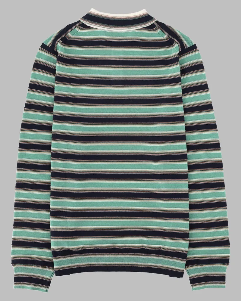 Paul Smith Merino Wool Polo Shirt — Multicolor Multicolor