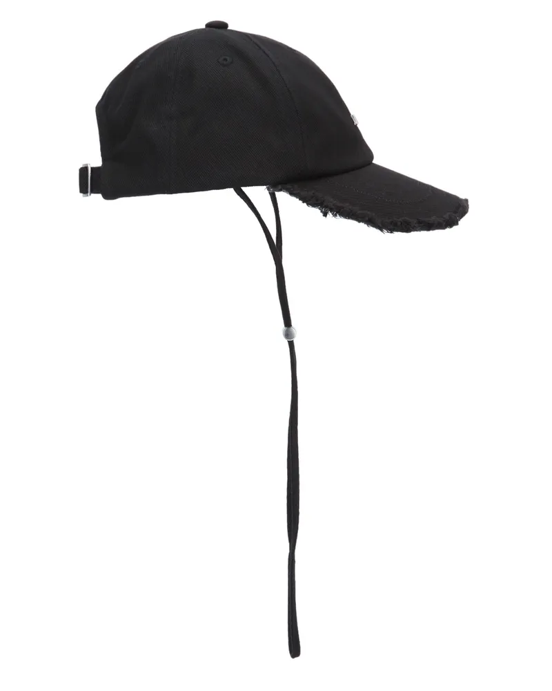 Jacquemus LA Baseball Cap — Black Black