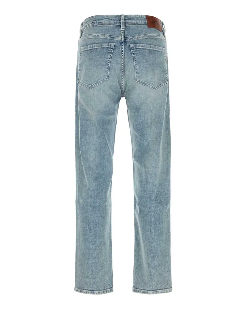 HUGO BOSS Men's Stretch Denim C-Ogden Jeans Brightblue Exterior: Cotton Elastane Pantaloni Blue