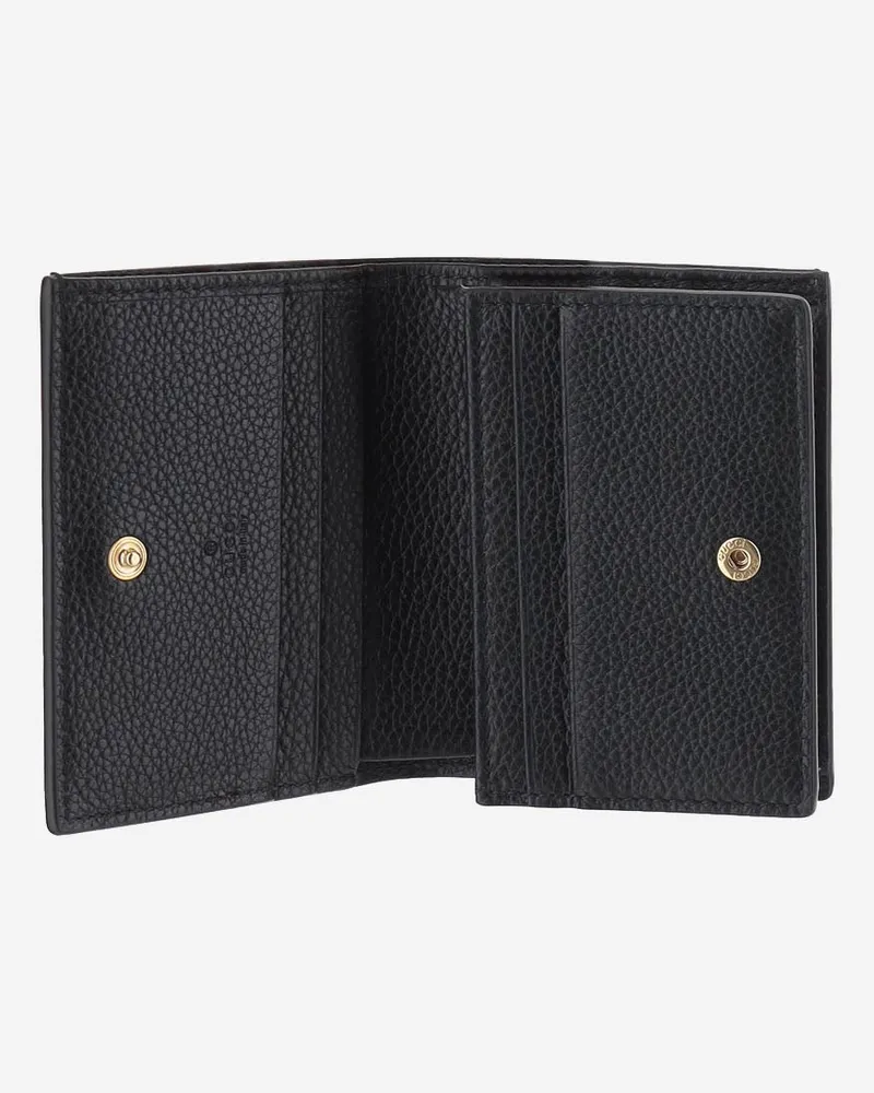 Gucci Card Case Wallet — Black Black