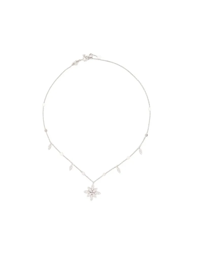 Pasquale Bruni 18kt White Gold Ghirlanda Diamond Necklace Ss26 W White