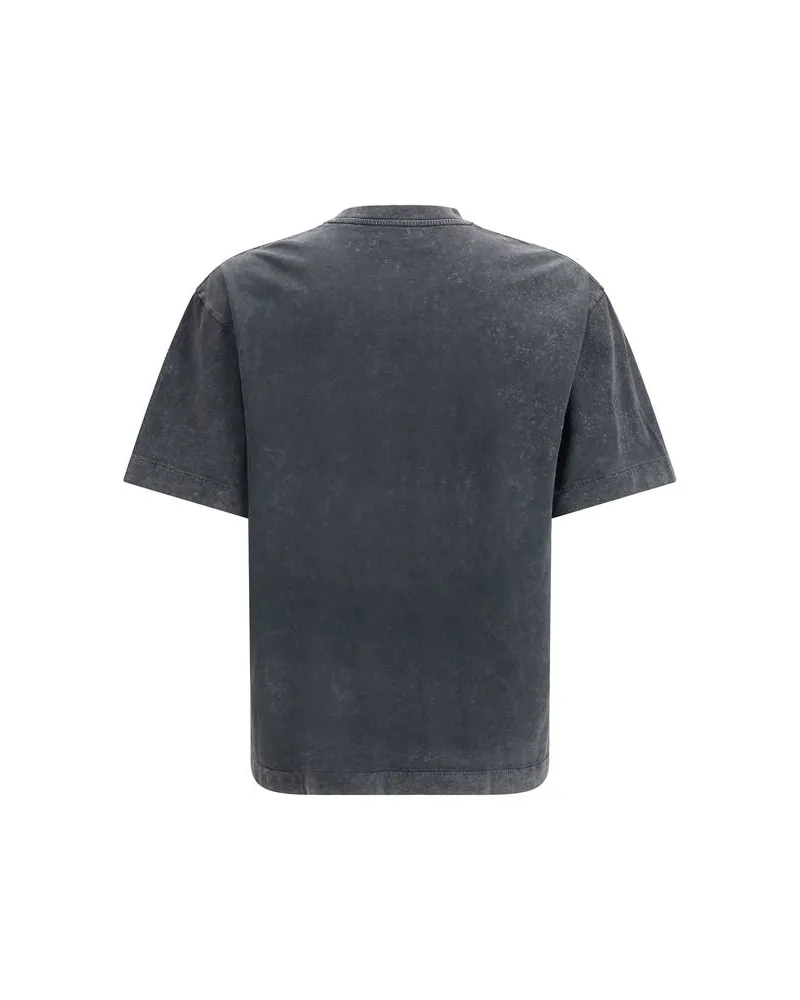 OFF-WHITE Men's Gray Cotton Sportswear Clothing Gray