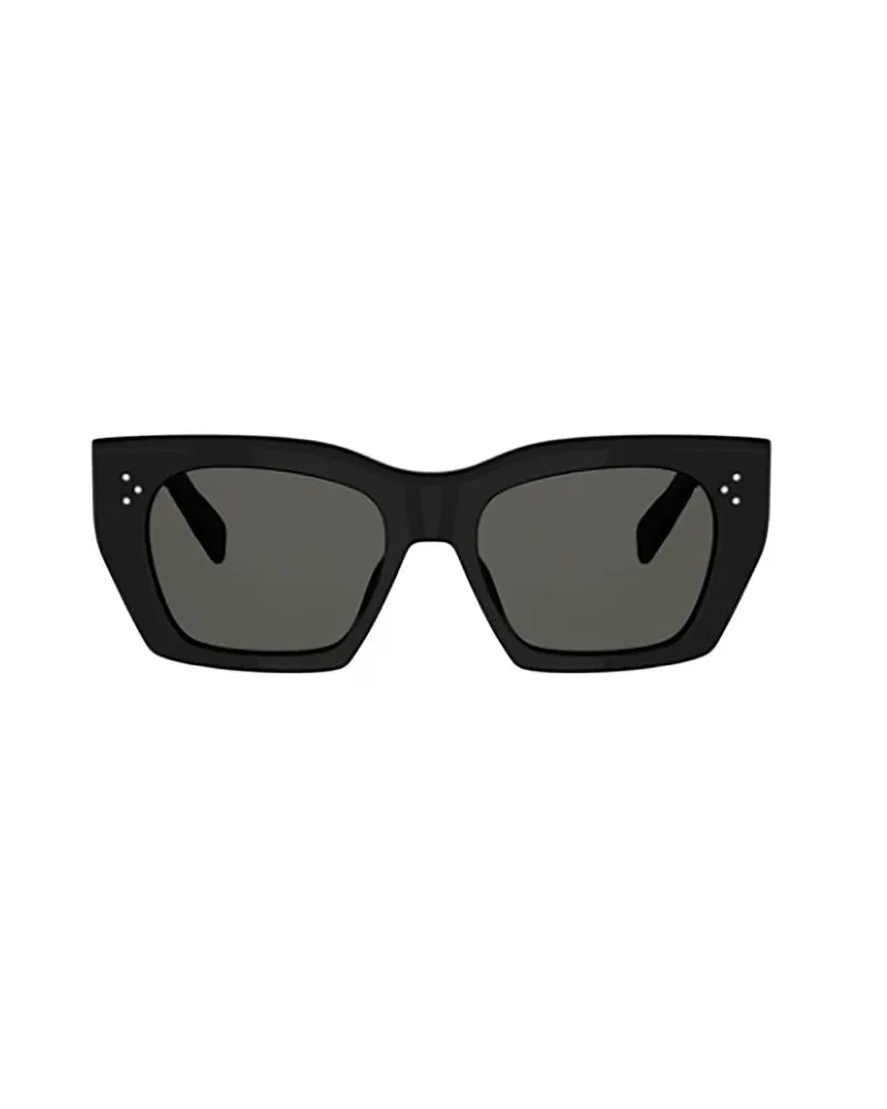Celine Unisex Sunglasses Black Acetate Black