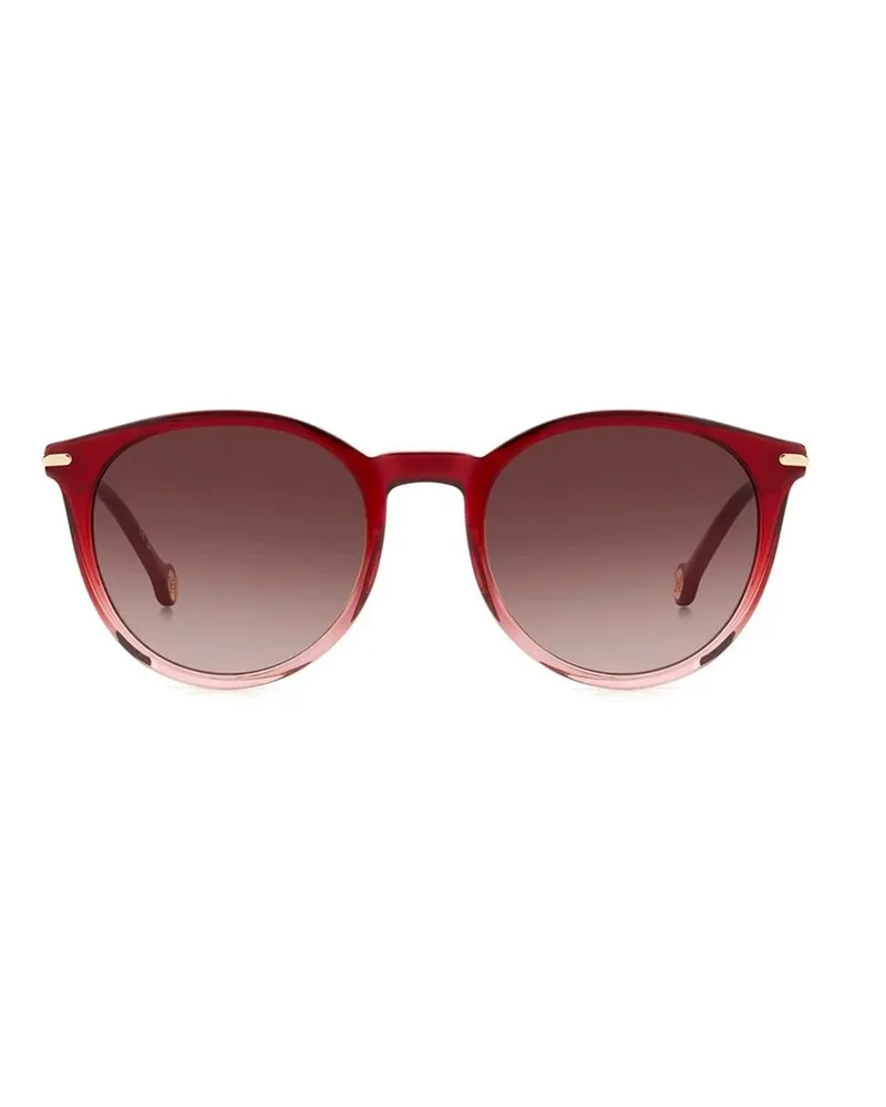 Carolina Herrera New York Women's Multicolor Acetate Sunglasses Red