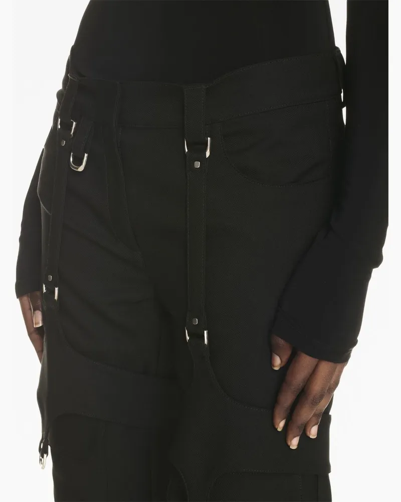 OFF-WHITE Detachable Leg Cargo Cargo Pants — Black Black
