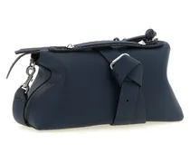 Women's By The Handbag Navy Calfskin Leather