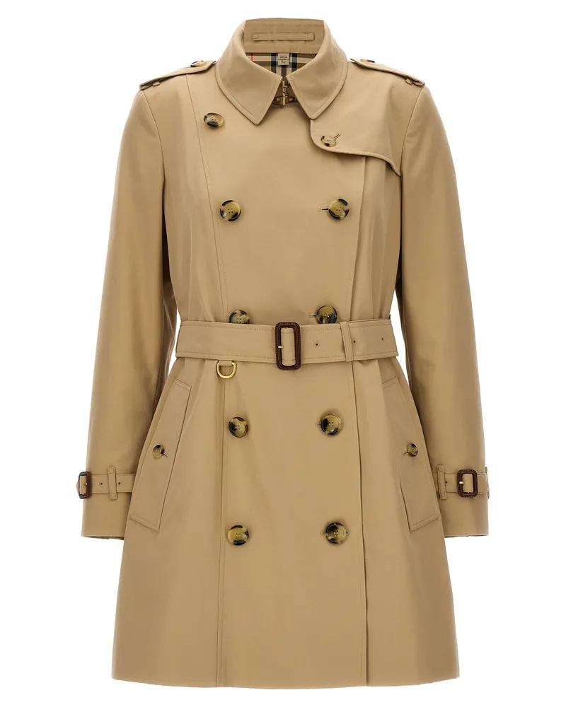 Burberry Chelsea Trench Coat — Beige Beige