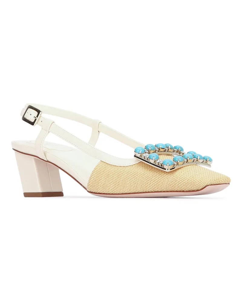 Roger Vivier C013cremachiaroc019cire Sandali Sandal Beige