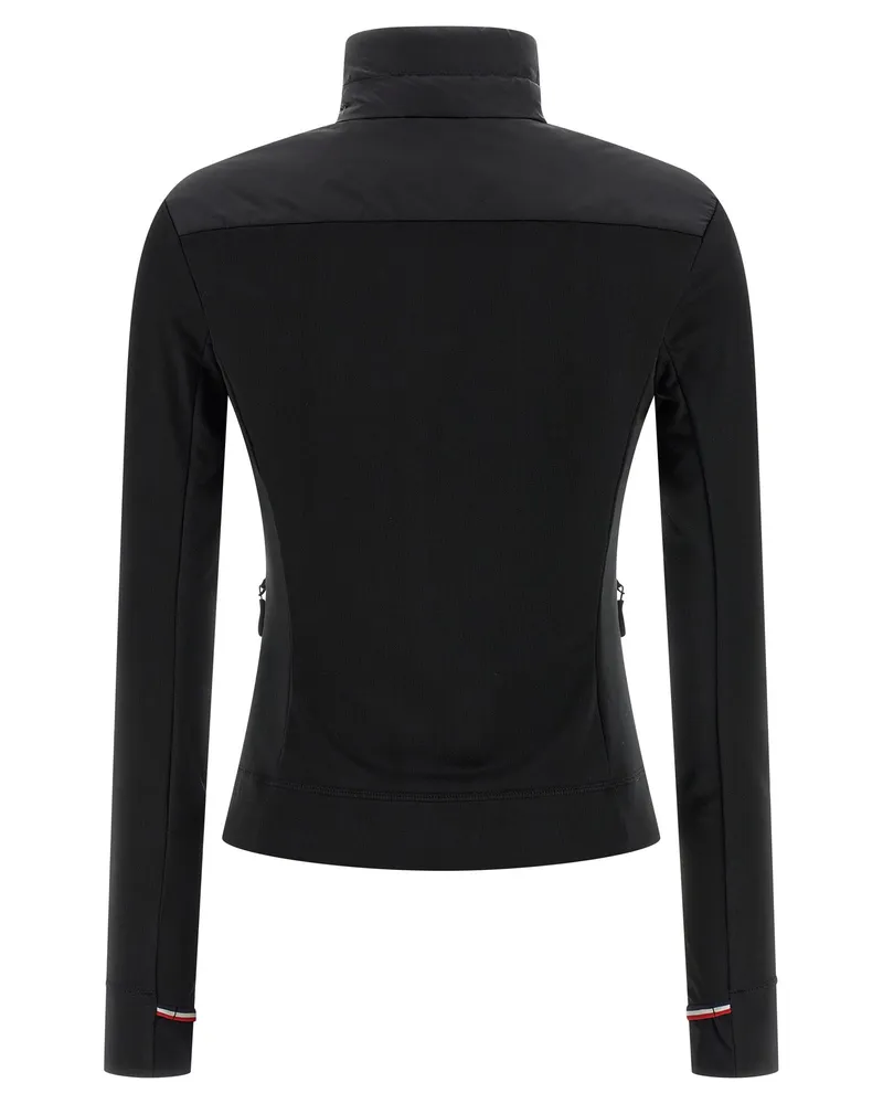 Moncler Women's Black Polyamide Cardigan Clothing Black