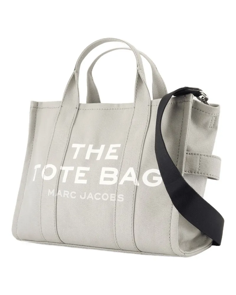Marc Jacobs Women's The Medium Tote -  Cotton Grey Bags Totes-Shopping-Bags Gray