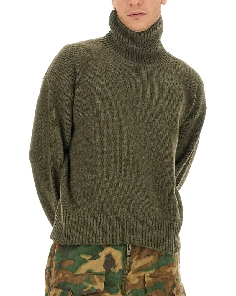 Givenchy Oversize Cashmere Sweater — Green Green