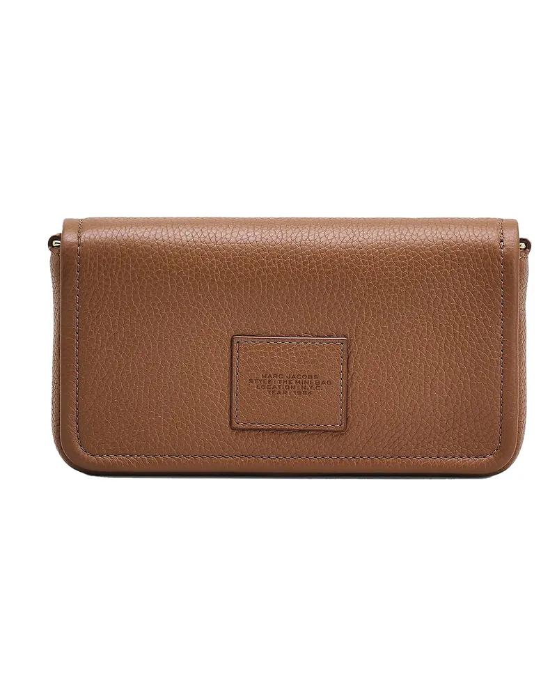 Marc Jacobs Women's Mini Leather Bag Argan Oil Cow Shoulder Brown