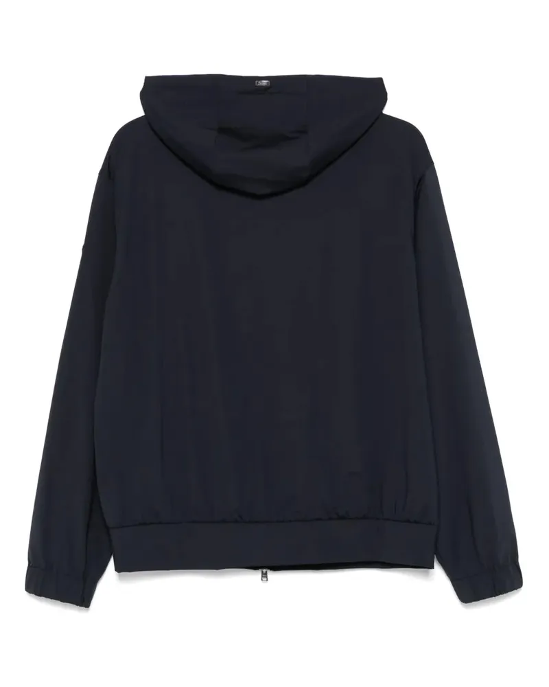 Herno Women's Logo-Patch Hoodie Ss25 M Black