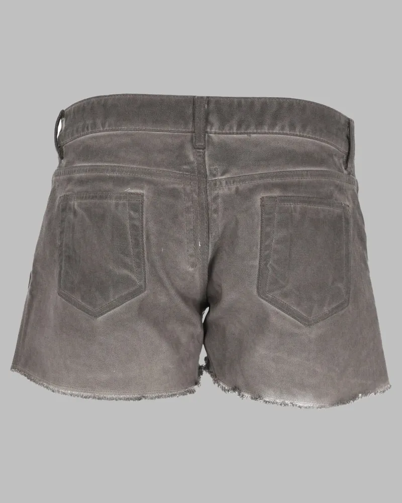 DRKSHDW by Rick Owens Denim Shorts — Charcoal Charcoal