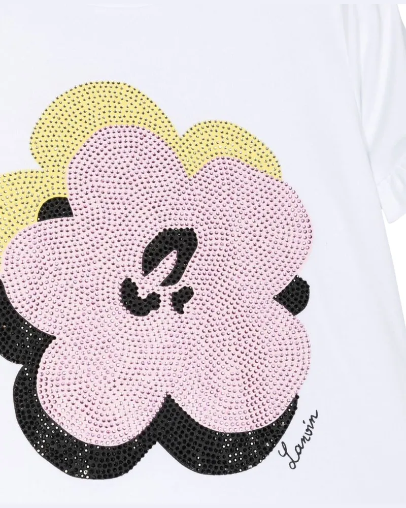 Lanvin MC Daisy T-Shirt — White White