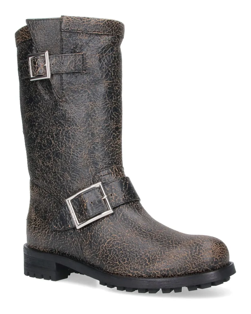 Jimmy Choo Women's Boots Black Outer: Sheep Leather Black