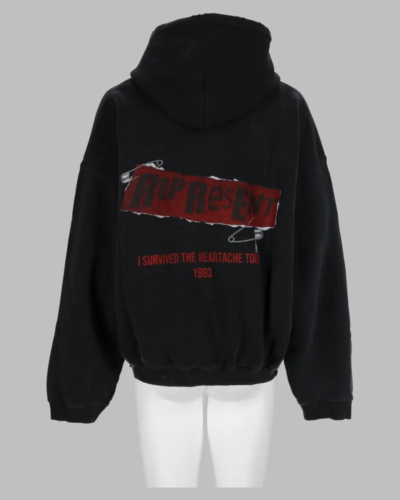 REPRESENT Ransom Print Sweatshirt — Black Black