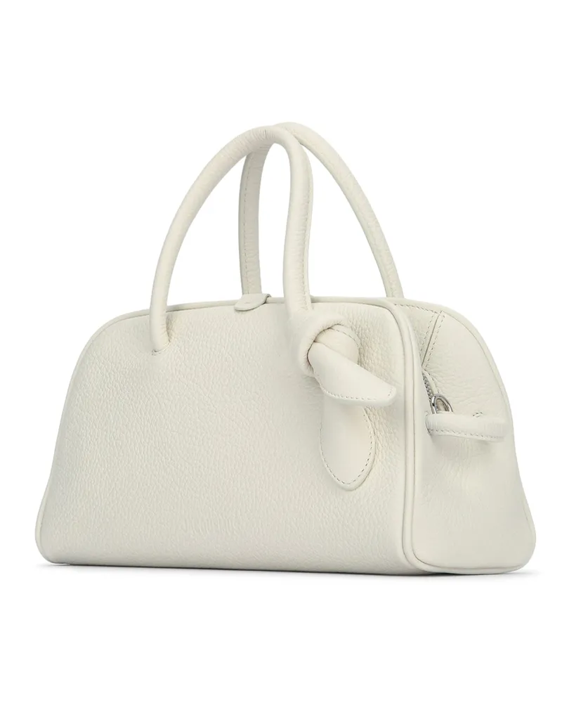 Jacquemus Women's Le Petit Turismo Lightivory Borse A Mano Bag White
