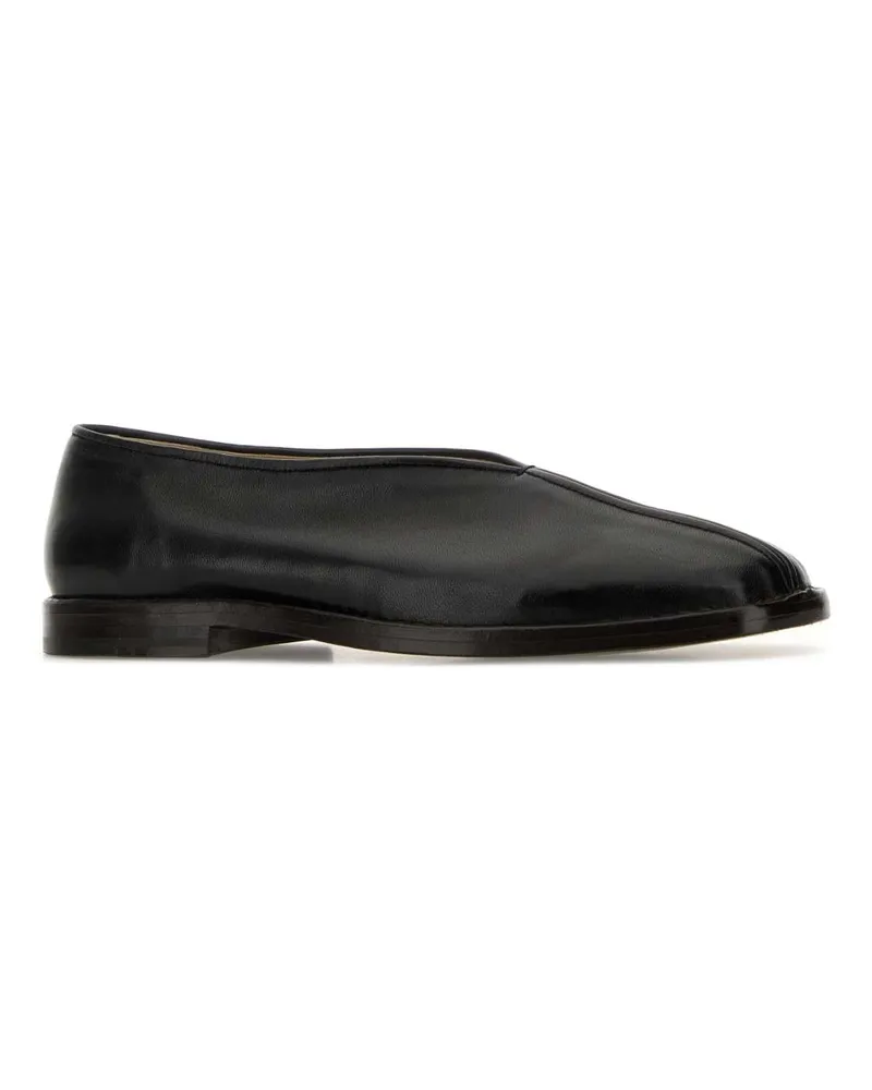 Christophe Lemaire Leather Loafers — Black Black