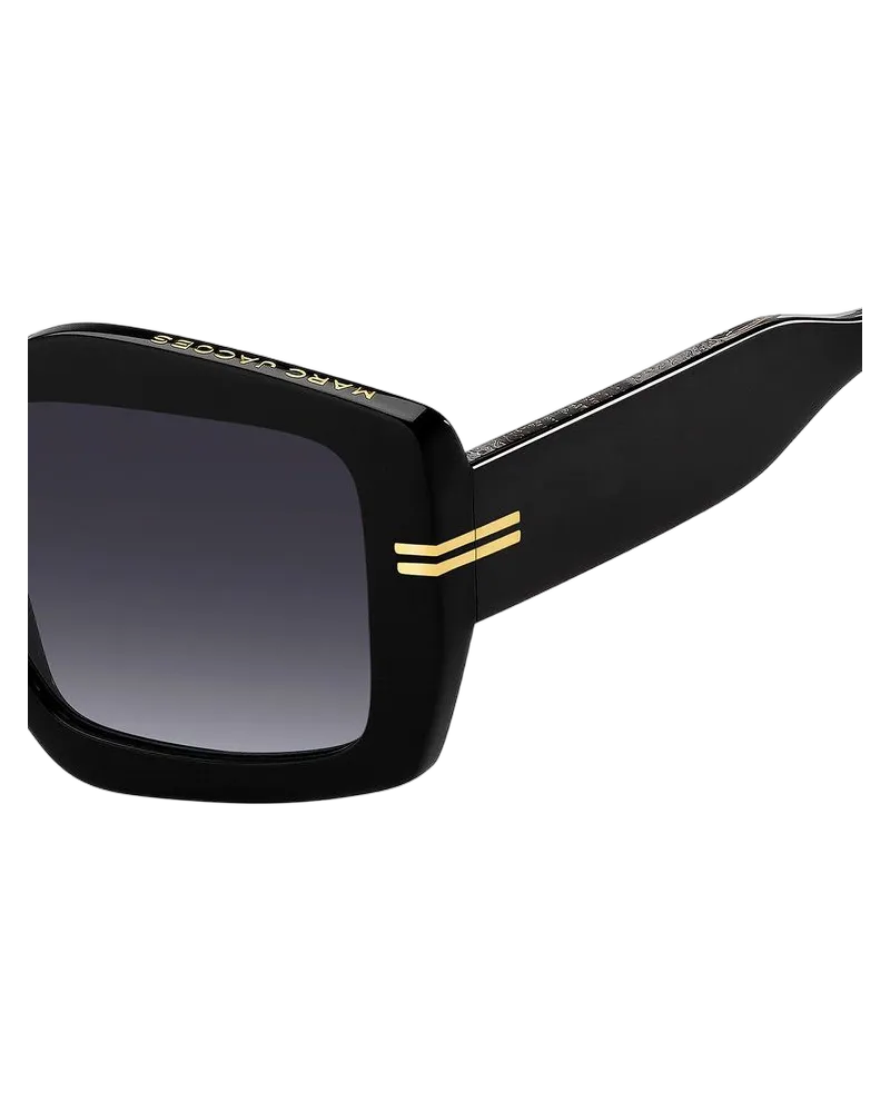 Marc Jacobs Women's Sunglasses Black-Gold Acetate Black