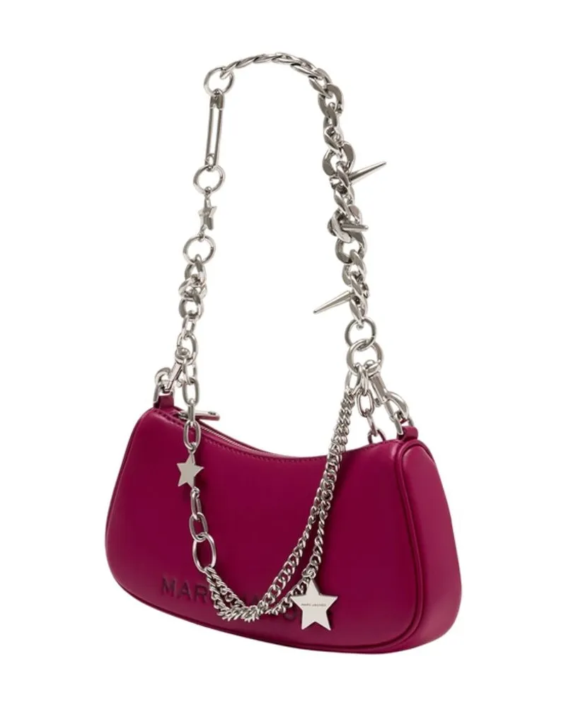 Marc Jacobs Women's The Shoulder Bag -  Leather Pink Cowhide Totes-Shopping-Bags Pink