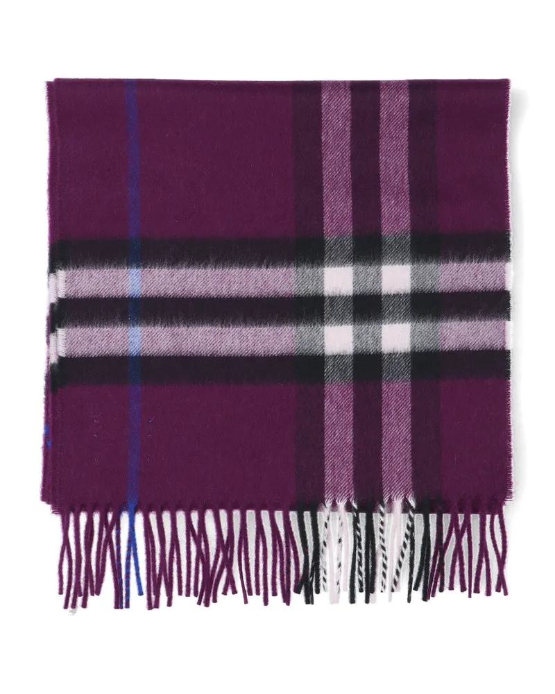 Burberry Women's Scarfs Violet Cashmere Purple