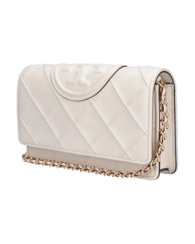 Tory Burch Women's Wallets White Cow Leather White