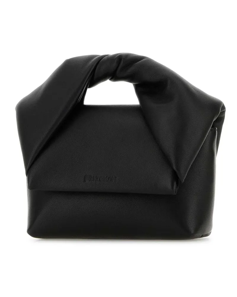 J.W.Anderson Women's Black Leather Small Twister Handbag Exterior: Lamb Lining: Borse A Mano Black