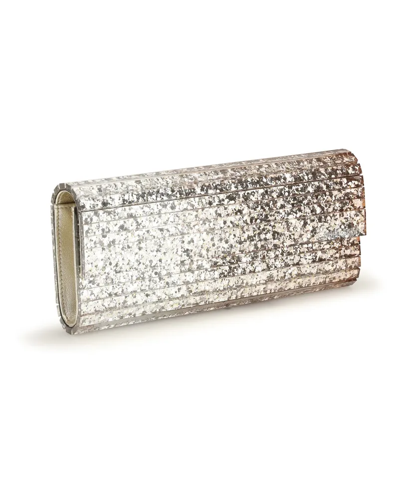 Jimmy Choo Women's Sweetie Clutch Rose Gold-Gold-Silver Plexiglass Clutches Gold/gold/silver Rose