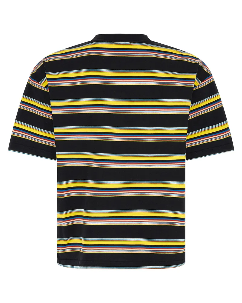 Marni Men's Multicolor Cotton T-Shirt Black