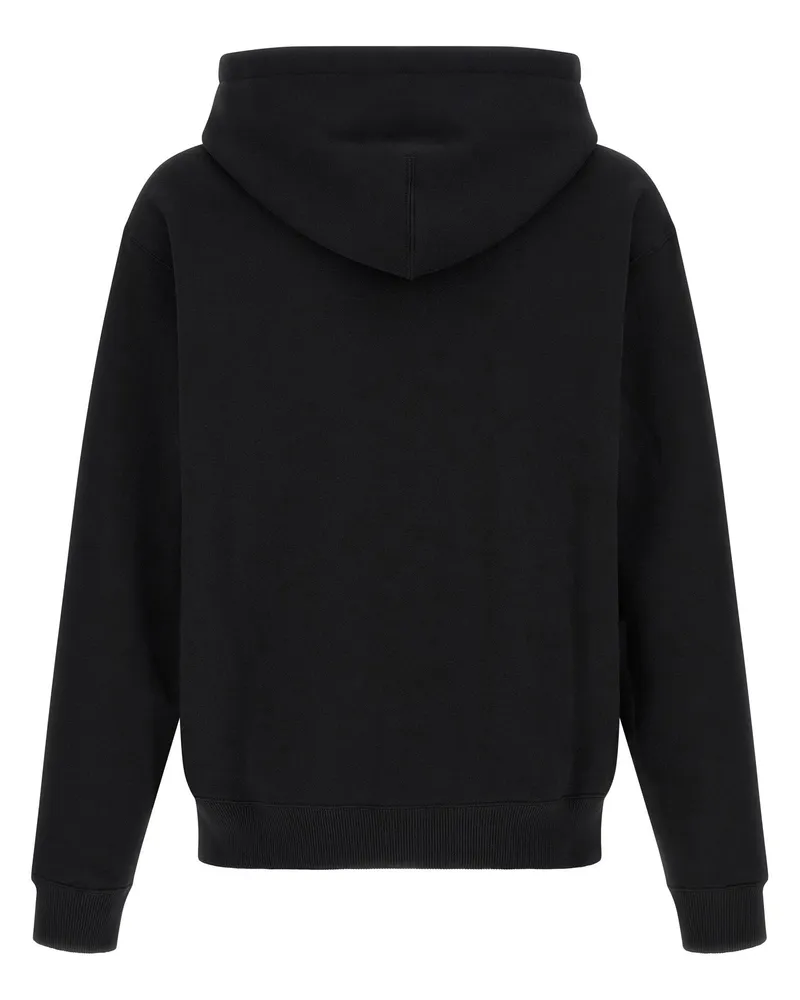 Jil Sander Cotton Hoodie — Black Black